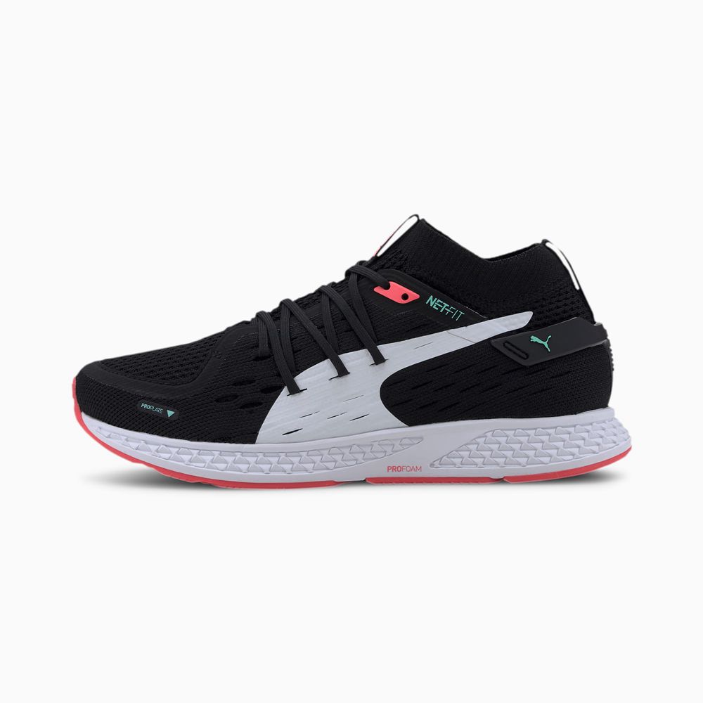 Puma SPEED 500 Női Futócipő - Fekete/Rózsaszín/Fehér ( Hungary - HBELX5208 )